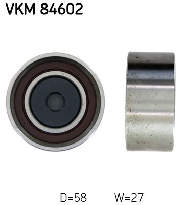 Deflection/Guide Pulley, timing belt SKF VKM 84602