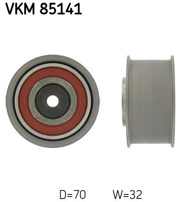 Deflection/Guide Pulley, timing belt SKF VKM 85141