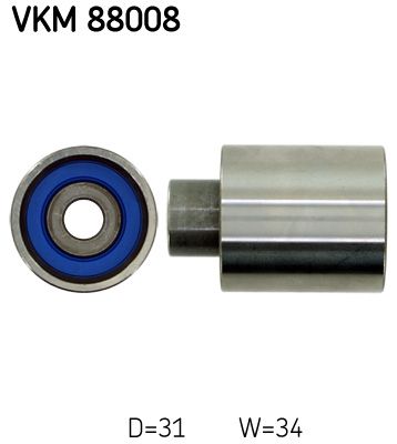 SKF VKM 88008 Deflection/Guide Pulley, timing belt
