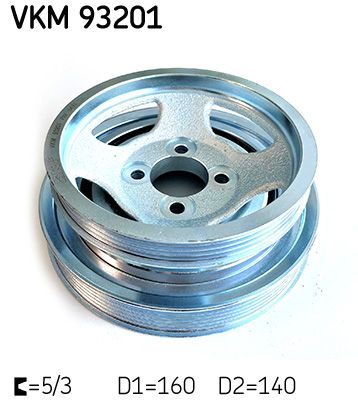 SKF VKM 93201 Belt Pulley, crankshaft