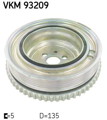 SKF VKM 93209 Belt Pulley, crankshaft