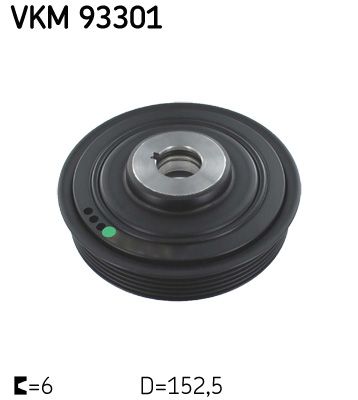 SKF VKM 93301 Belt Pulley, crankshaft