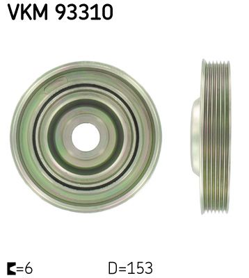 Belt Pulley, crankshaft SKF VKM 93310