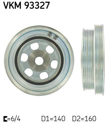 SKF VKM 93327 Belt Pulley, crankshaft