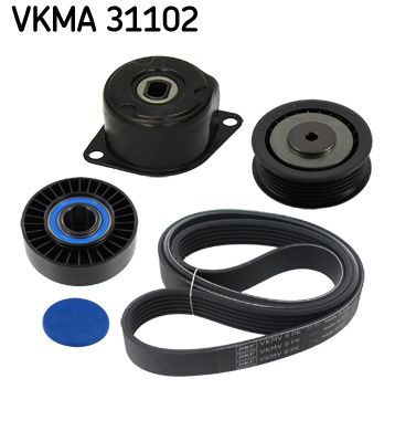 V-Ribbed Belt Set SKF VKMA 31102