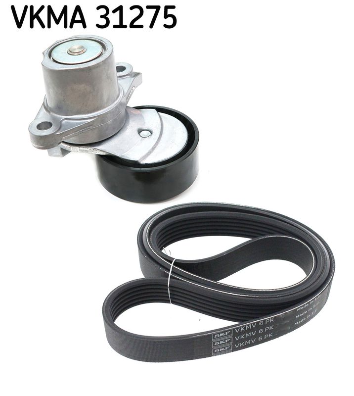 SKF VKMA 31275 V-ribbed Belt Set
