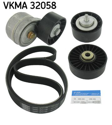 SKF VKMA 32058 V-Ribbed Belt Set