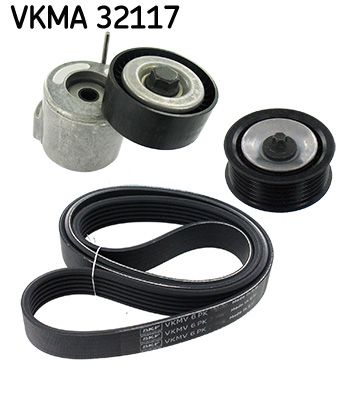 V-ribbed Belt Set SKF VKMA 32117