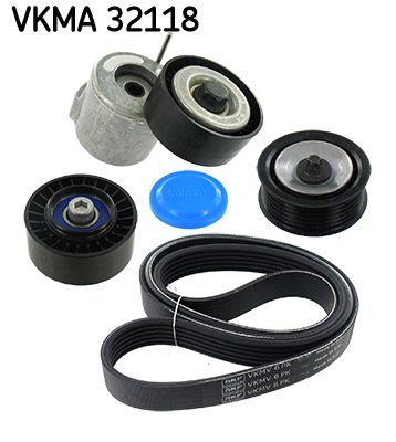 SKF VKMA 32118 V-Ribbed Belt Set