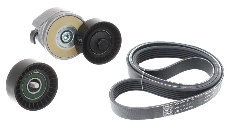 SKF VKMA 32203 V-ribbed Belt Set