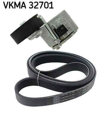 SKF VKMA 32701 V-Ribbed Belt Set