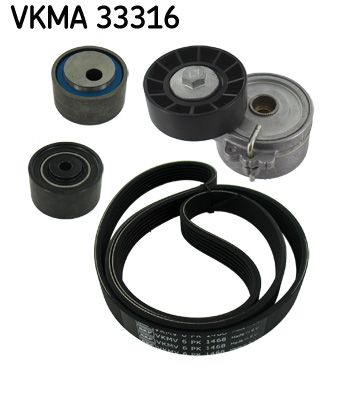 SKF VKMA 33316 V-Ribbed Belt Set