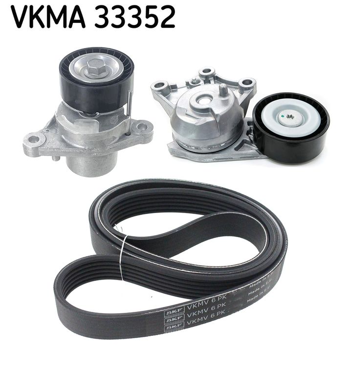 SKF VKMA 33352 V-ribbed Belt Set