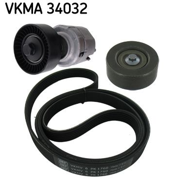 SKF VKMA 34032 V-Ribbed Belt Set