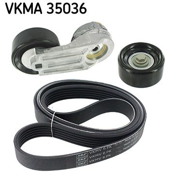 SKF VKMA 35036 V-Ribbed Belt Set