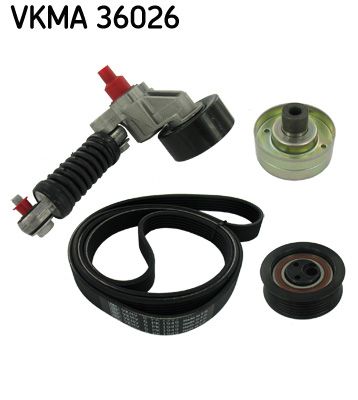 SKF VKMA 36026 V-Ribbed Belt Set