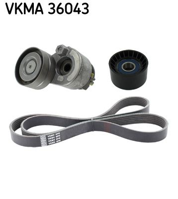 SKF VKMA 36043 V-Ribbed Belt Set