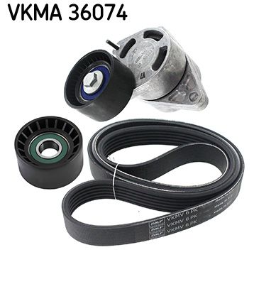 SKF VKMA 36074 V-Ribbed Belt Set