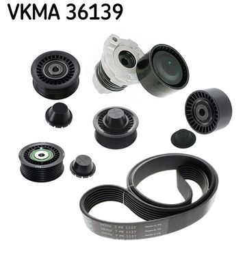 V-ribbed Belt Set SKF VKMA 36139