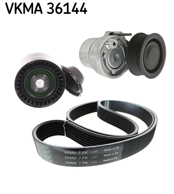 SKF VKMA 36144 V-ribbed Belt Set