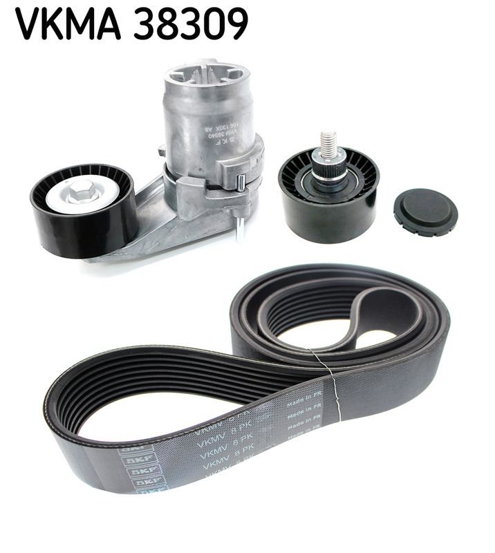 SKF VKMA 38309 V-ribbed Belt Set