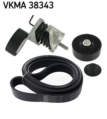 SKF VKMA 38343 V-Ribbed Belt Set