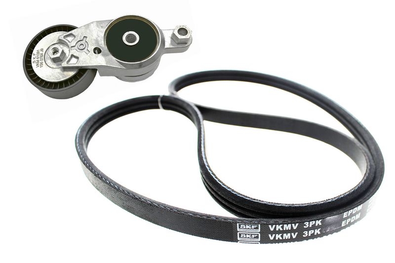 SKF VKMA 61219 V-ribbed Belt Set