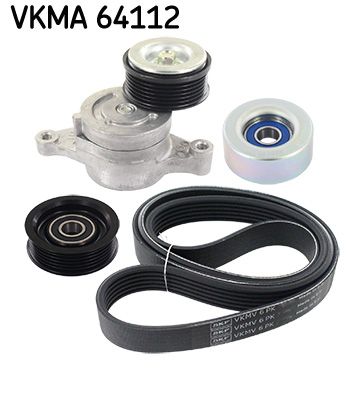 SKF VKMA 64112 V-Ribbed Belt Set