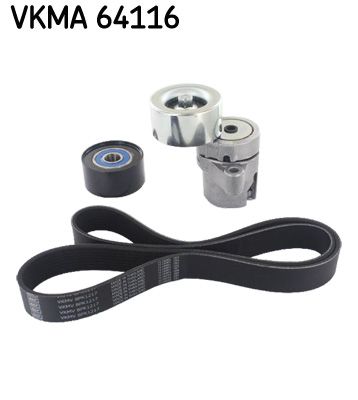 SKF VKMA 64116 V-Ribbed Belt Set