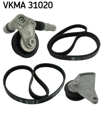 SKF VKMA 31020 V-Ribbed Belt Set