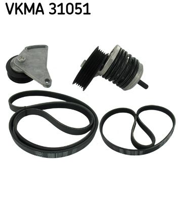SKF VKMA 31051 V-Ribbed Belt Set