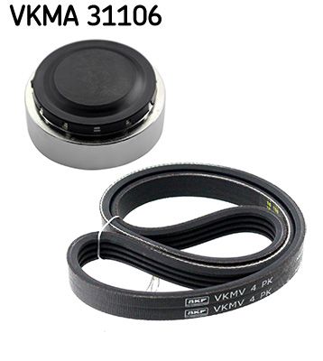 SKF VKMA 31106 V-Ribbed Belt Set