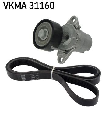 SKF VKMA 31160 V-Ribbed Belt Set
