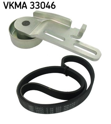 SKF VKMA 33046 V-Ribbed Belt Set