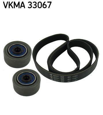 SKF VKMA 33067 V-Ribbed Belt Set