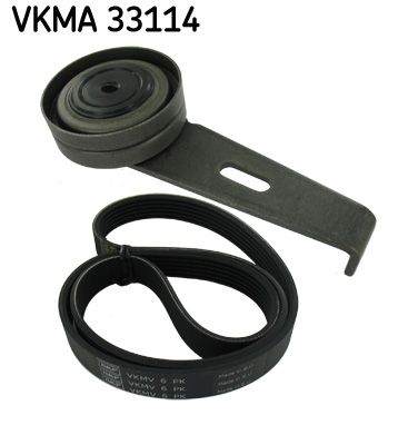 SKF VKMA 33114 V-Ribbed Belt Set