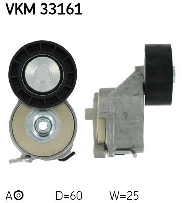 SKF VKMA 33166 V-Ribbed Belt Set