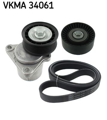 SKF VKMA 34061 V-Ribbed Belt Set
