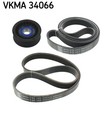 SKF VKMA 34066 V-Ribbed Belt Set