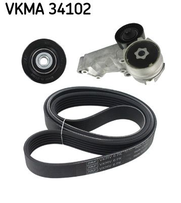V-Ribbed Belt Set SKF VKMA 34102