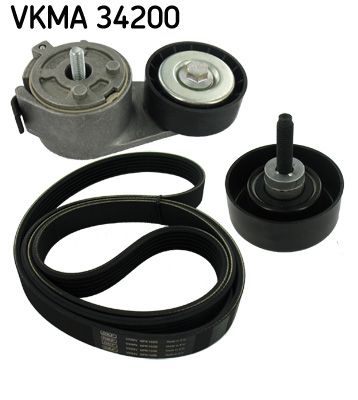 SKF VKMA 34200 V-Ribbed Belt Set
