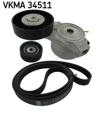 SKF VKMA 34511 V-Ribbed Belt Set