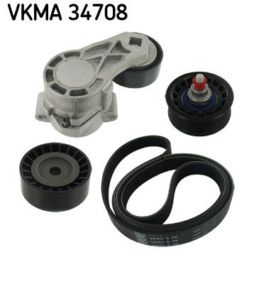 SKF VKMA 34708 V-Ribbed Belt Set