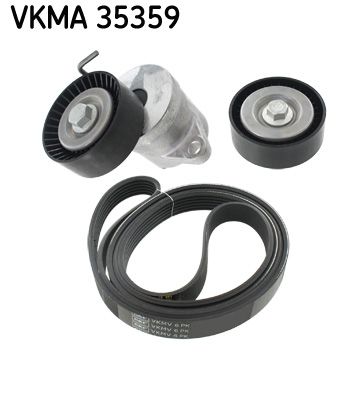 SKF VKMA 35359 V-Ribbed Belt Set