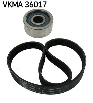 SKF VKMA 36017 V-Ribbed Belt Set
