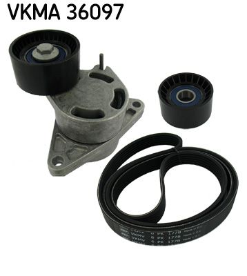 SKF VKMA 36097 V-Ribbed Belt Set
