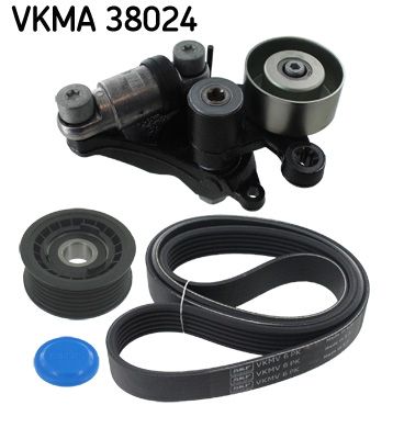 SKF VKMA 38024 V-Ribbed Belt Set