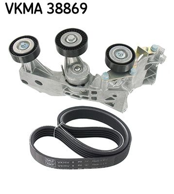 SKF VKMA 38869 V-Ribbed Belt Set