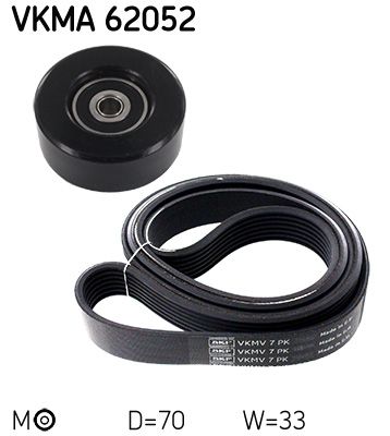 V-Ribbed Belt Set SKF VKMA 62052