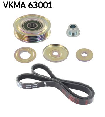 V-Ribbed Belt Set SKF VKMA 63001